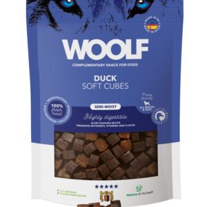 Woolf Soft Cubes Ankka - monoprotein 100 g